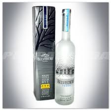 belvedere vodka - 3l - verre